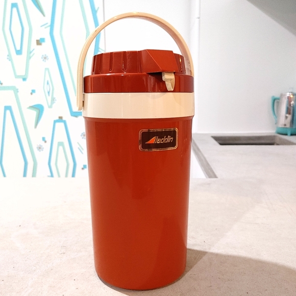 Vintage Aladdin pump thermos - Picture 1 of 7